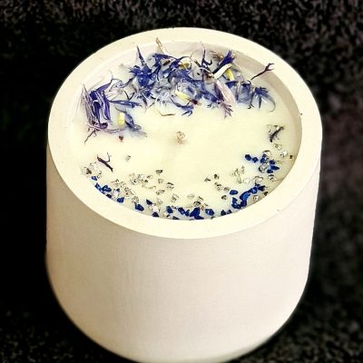 Nordic Cement Jar & Lid