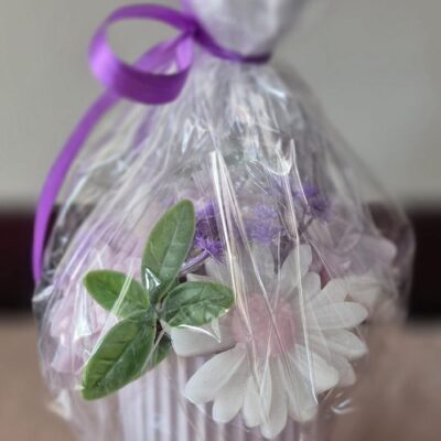 Striped Bouquet - Purple